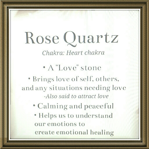 Rose quartz pendant 1.5 "-2.0 " approximate size - Picture 5 of 7